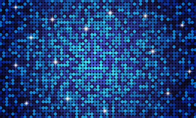 Blue background. sequins background. sequin background Blue