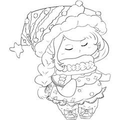 Meet our charming little girl on New Year’s Day.