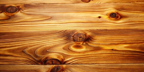 Birds-eye View of Rich Brown Wood Grain Texture Horizontal Planks, Knots, Warm Tones, Natural Pattern Wood Texture, Wooden Background, Wood Grain