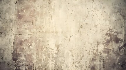 Obraz premium A textured wall with cracks and a weathered appearance, ideal for backgrounds or design.