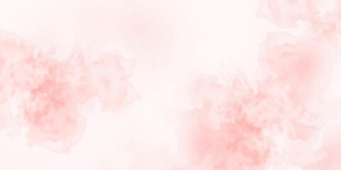 Fototapeta premium Soft blush watercolor gradient background, delicate ombre, subtle texture