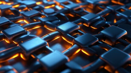 internet security and data protection concept, blockchain and cybersecurity