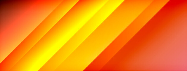 Colorful gradient with lines made of shadow and light. Creative background