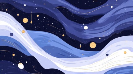 abstract winter background