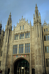 Fototapeta premium Marischall college - University of Aberdeen - Aberdeen City Council - Aberdeen city - Scotland - UK