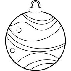 Ornament Ball Vector Art