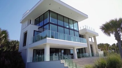 Modern Coastal Luxury Home with Stunning Architecture