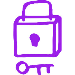 Shopping single vector line icon