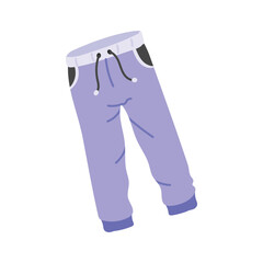 Ready to use hand drawn icon of trousers, premium vector