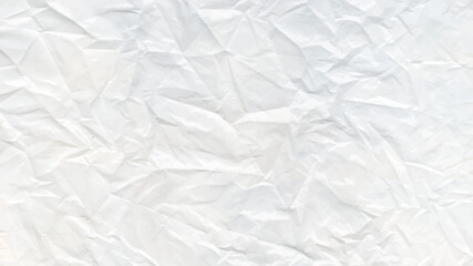 crumpled paper background Wrinkled white paper