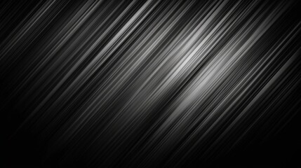 Obraz premium Abstract gradient of black, silver, light gray, and white with soft lines and a sleek metal texture.
