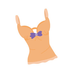 Obraz premium Get this amazing icon of cropped camisole in modern style