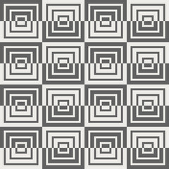 Title	
geometric pattern with repeating diamon and shapes in a minimalist style. Use a neutral color palette of black, white, and gray. The pattern should be seamless and elegant, suitable for various