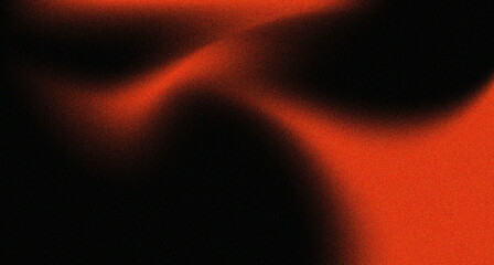 Dark orange black grainy abstract background for design