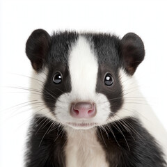 Obraz premium Skunk Isolated