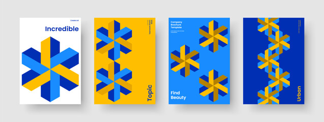 Creative Brochure Design. Geometric Flyer Template. Abstract Book Cover Layout. Banner. Report. Poster. Background. Business Presentation. Pamphlet. Handbill. Notebook. Portfolio. Newsletter