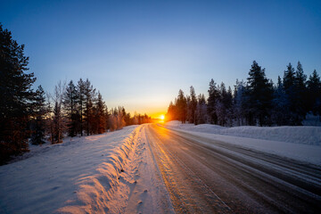 Sonnenaufgang im Nirgendwo