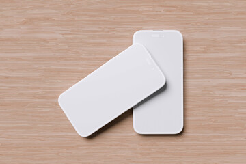 Smartphone Clay Mockup