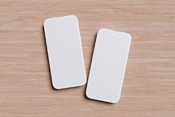 Smartphone Clay Mockup