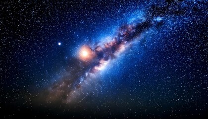 The Vast Cosmos Illuminated by Countless Stars