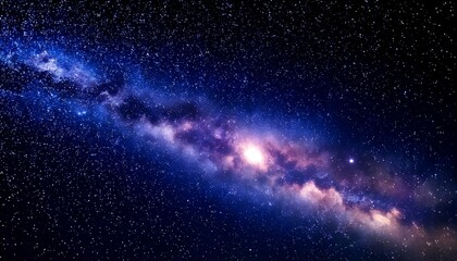 The Vast Cosmos Illuminated by Countless Stars