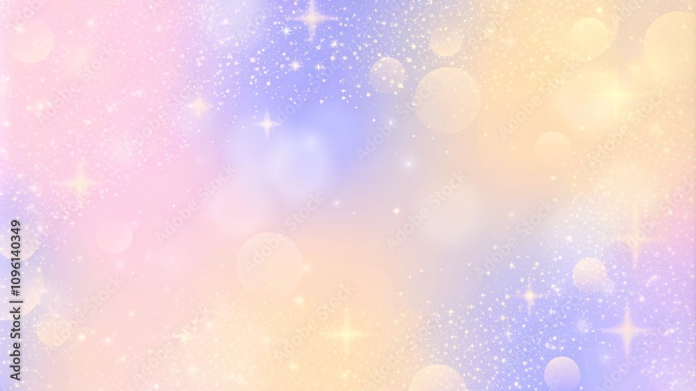 Poster glittering gradient background with hologram effect and magic lights. holographic abstract fantasy b