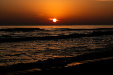 plage de Pi&eacute;manson au bord de la mer M&eacute;diterran&eacute;e