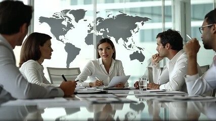 Diverse Team Meeting on Cross Cultural Communication Strategies