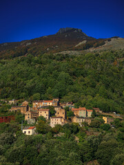 Obraz premium Rustic villages on the island of Corsica in France