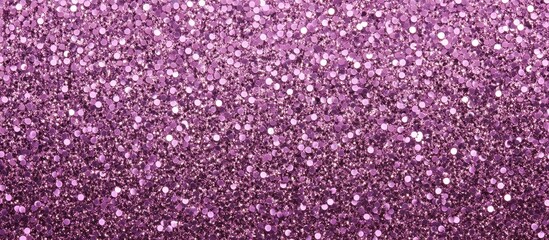 Purple glitter texture ideal for glamorous branding and festive party invitations featuring a luxurious and sparkling backdrop for nightlife events