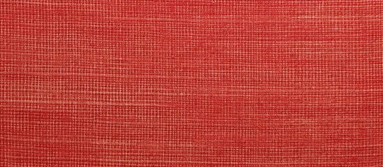 Fototapeta premium Textured beige pattern on a vibrant red canvas background creating a warm and inviting visual appeal for design projects.