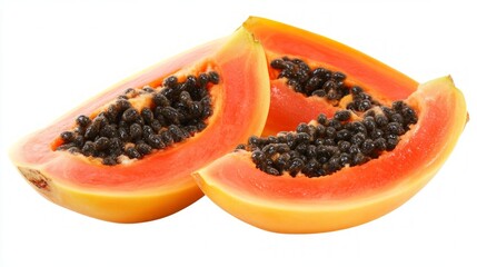 Fresh Papaya Slices - A Tropical Delight