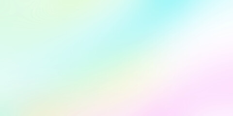 Rainbow-Colored Matte Gradient Iridescent Hues. Rainbow Matte Gradient For Social Media Workshop Banners, Vivid Iridescent Hues.  EPS 10