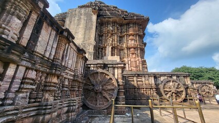 Konark, Odisha India - Oct 29 2024:
Konark sun temple - Surya mandir in Konark.