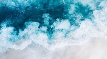Fototapeta premium The turquoise blue sea, golden sandy beaches and stunning natural beauty.
