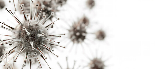 Fototapeta premium bacteria virus background, disease, cell 80