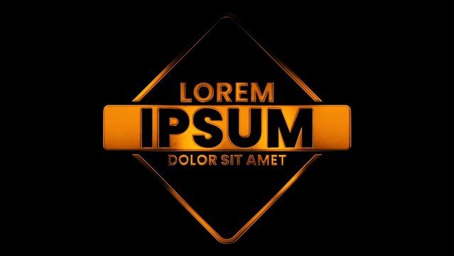 Rough Realistic Metal Text & Title Intro