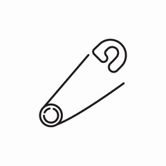 clothes pin icon sign vector