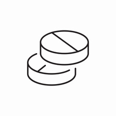 pills medicines icon sign vector