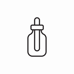 skin care drops icon sign vector