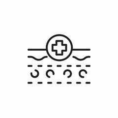 skin care health icon sign vector