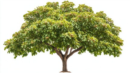 Majestic Green Tree in Nature's Embrace