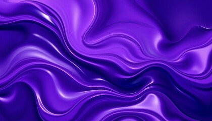 Swirling violets and deep blues glossy abstract for widescreen backgrounds