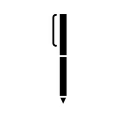Pen icon in filled style