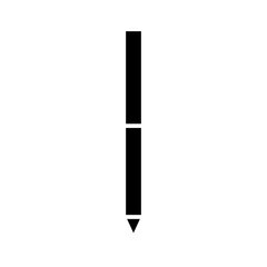 Pen icon in filled style