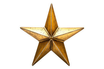 Obraz premium Golden star decoration home interior art piece modern environment elegant viewpoint design concept