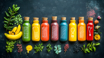 Fun Teacher Appreciation Day banner with chalkboard background and colorful hand-drawn doodles of school essentials