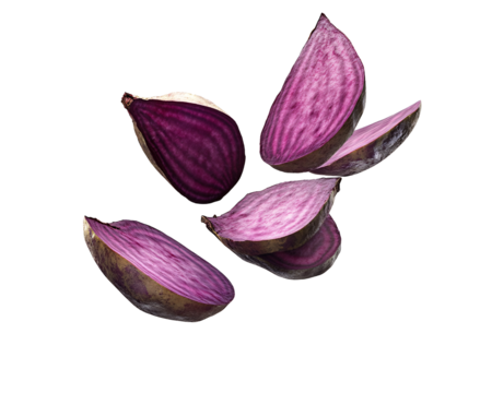 a close up of a vegetable
