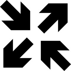 Futuristic arrow streetwear cyberpunk shape element technology graphic vector Element 