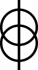 Futuristic streetwear cyberpunk shape element technology graphic vector Element 